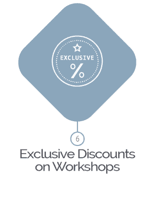 Exclusive Discount on Workshops